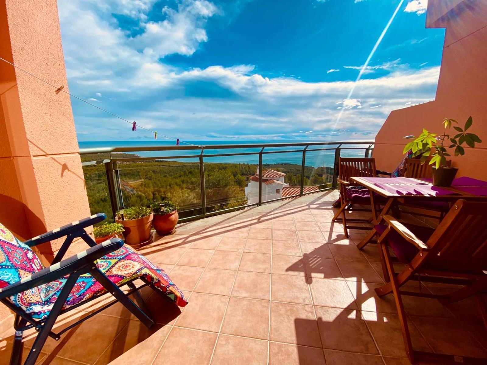 Apartament Precioso ático en la Sierra de Irta Alcossebre Zewnętrze zdjęcie